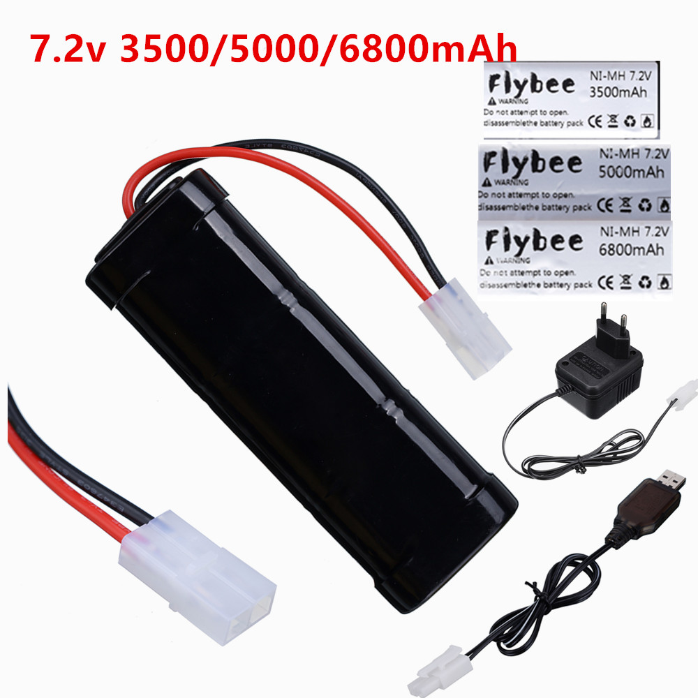Rc Hobby Tank - 새로운 7.2V 배터리 5000/6800mAh NiMH 배터리