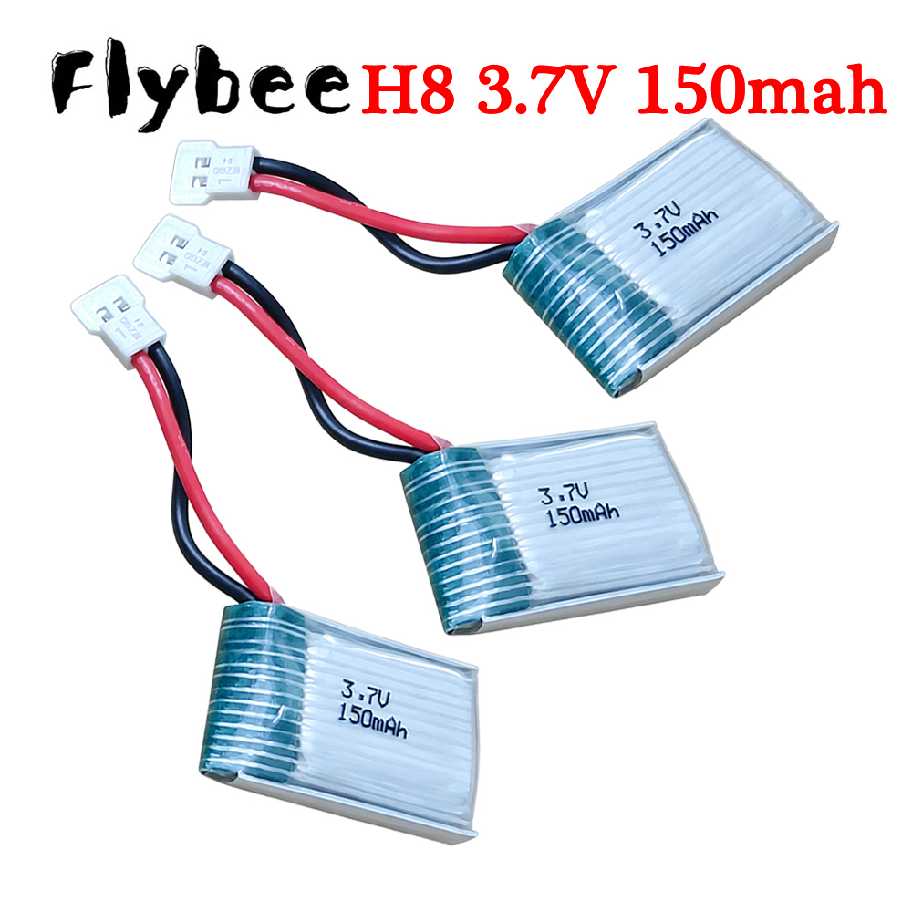 Hobby Rc Quadcopters - XH2.54 플러그, 3.7V 150mAh 651723 Lipo