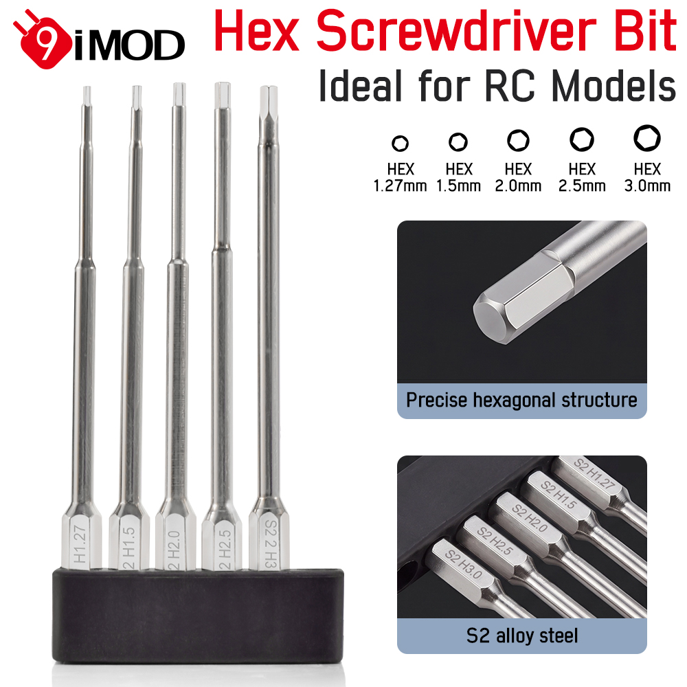 Rc Hobby Electric Screwdriver - 9IMOD 육각 드라이버 세트 100mm 확장형