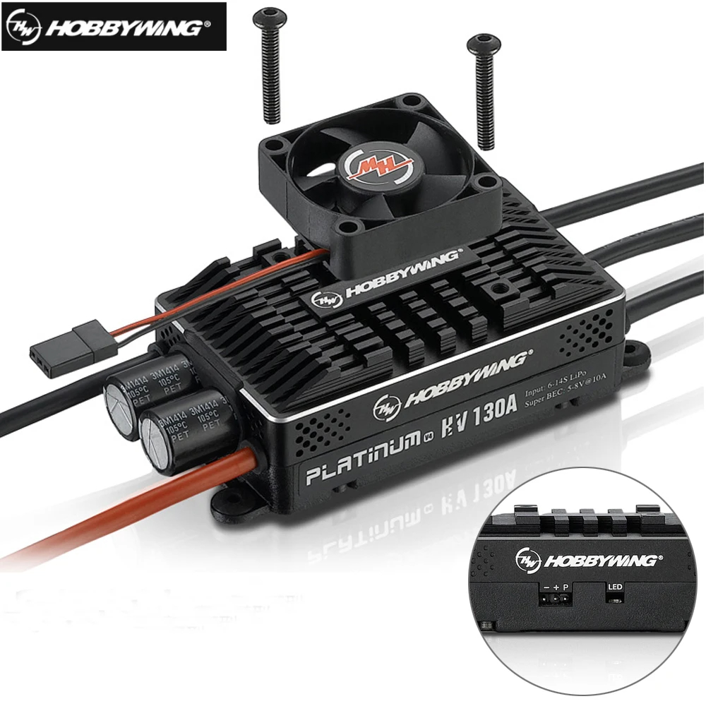 Rc Hobby Wing - 하비윙 플래티넘 HV 130A SBEC V4