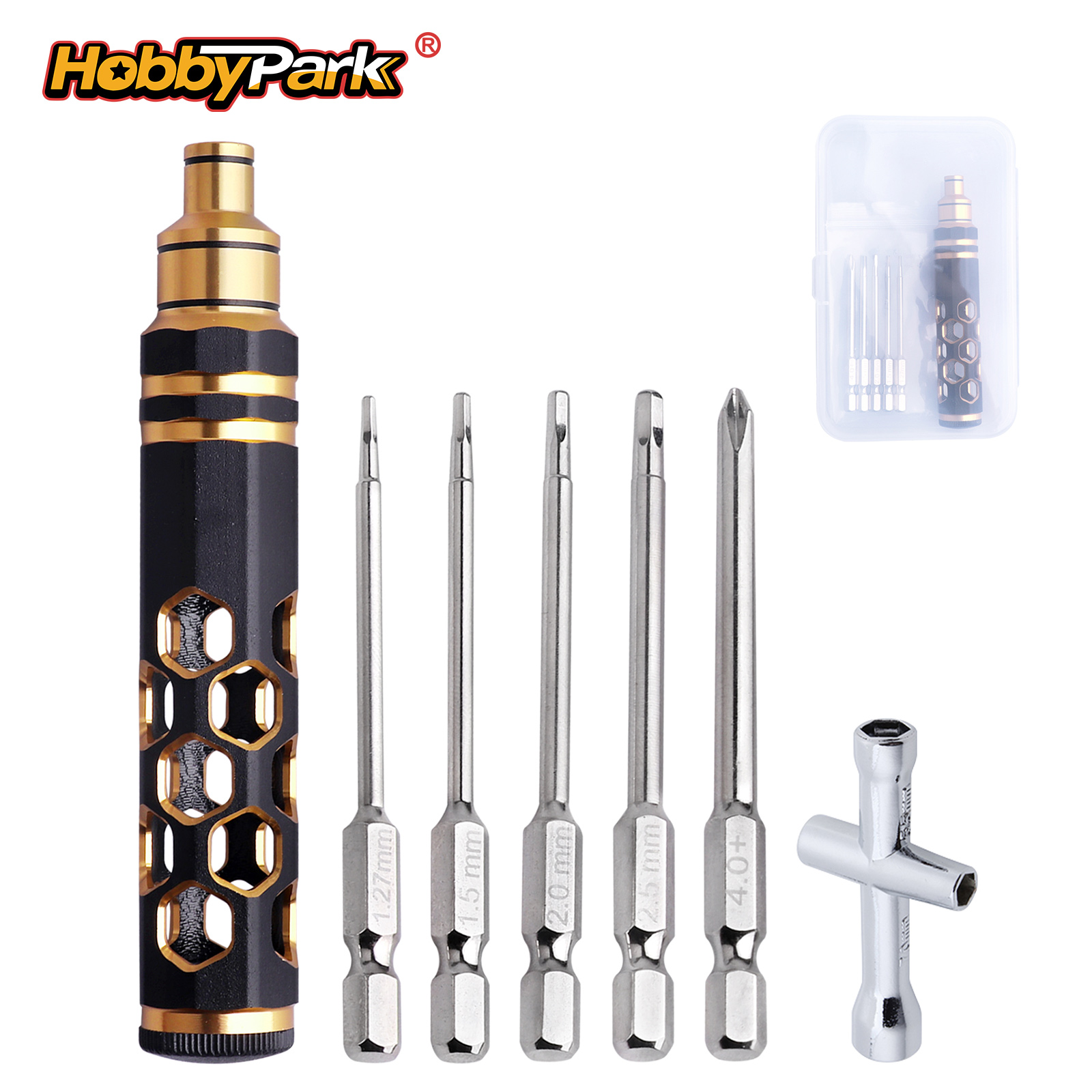 Rc Hobby Electric Screwdriver - Hobbypark RC 5-in-1 스크루드라이버 세트 육각