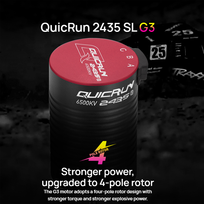 Rc Hobby Wing - HOBBYWING QuicRun 2435 G3 4500KV/6500KV 브러시리스