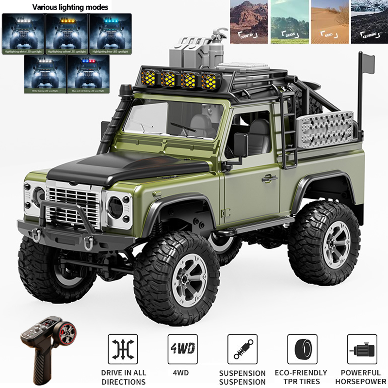Rc Hobby World - KF90 1:12 4륜구동 RC 클라이밍카 오프로드