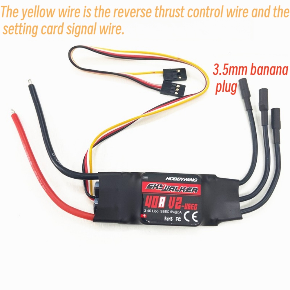 Rc Hobby Wing - FATJAY Hobbywing SkyWalker 40A-V2 ESC RC