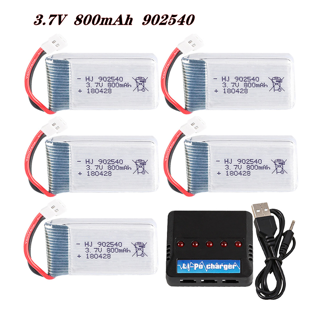 Hobby Rc Quadcopters - 3.7V 800mAh 902540 25C Lipo 배터리