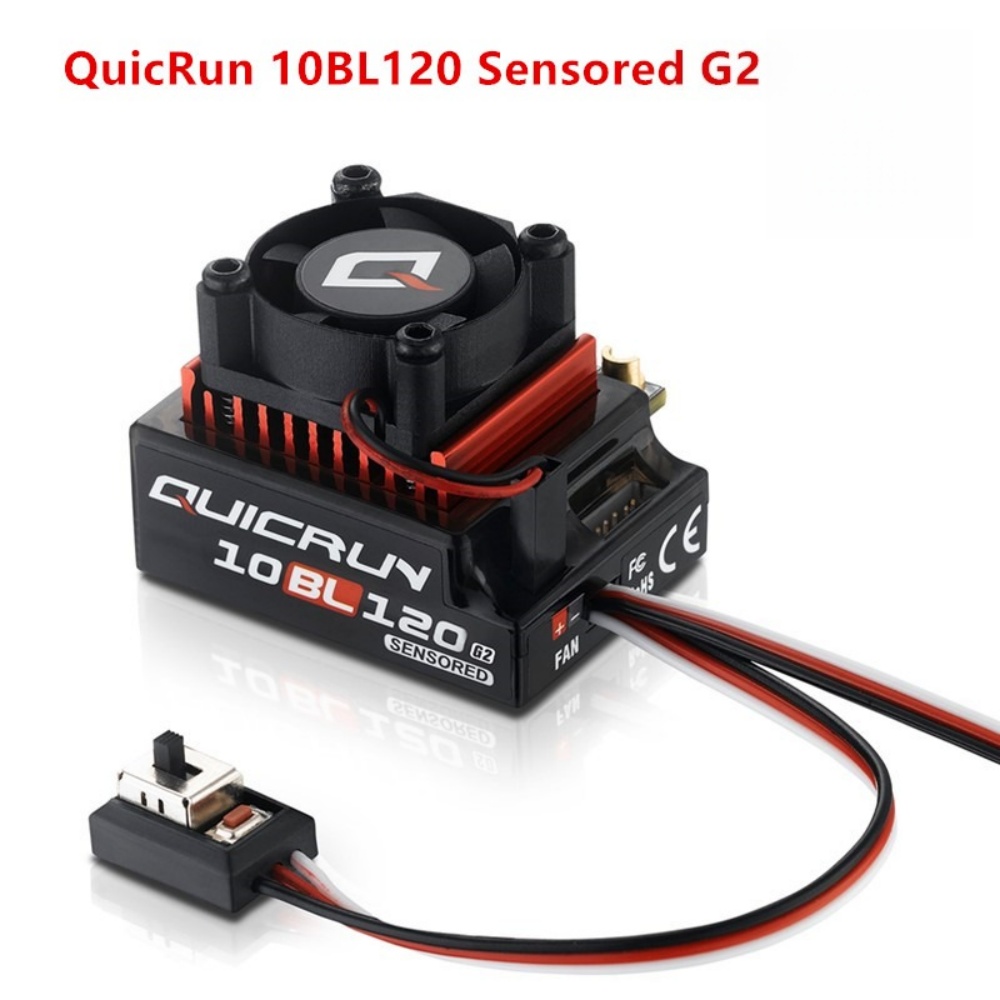 Rc Hobby Wing - FATJAY Hobbywing QUICRUN-10BL-120-G2 120A ESC 센서가