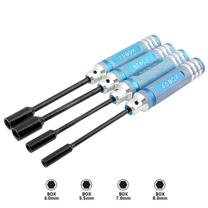 4Pcs 티타늄 육각 드라이버 세트 1.5/2.0/2. - Rc Hobby Electric Screwdriver 리뷰 및 가격