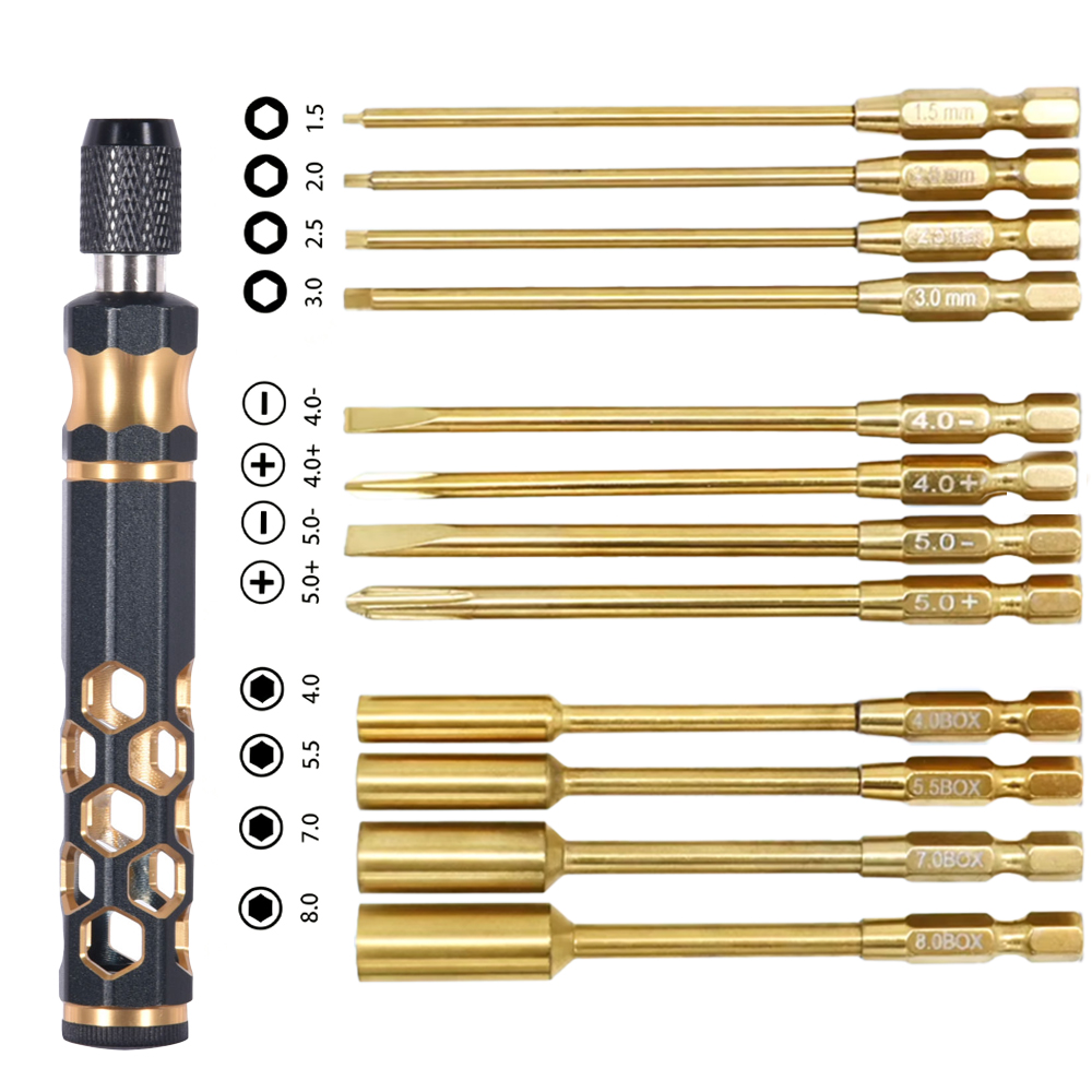 RC 금속 육각 드라이버 세트 1.5mm 2.0mm 2 - Rc Hobby Electric Screwdriver 리뷰 및 가격