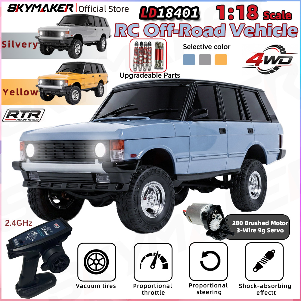 LDRC LD18401 1/18 RC 자동차 4WD 2 - Rc Hobby World 리뷰 및 가격