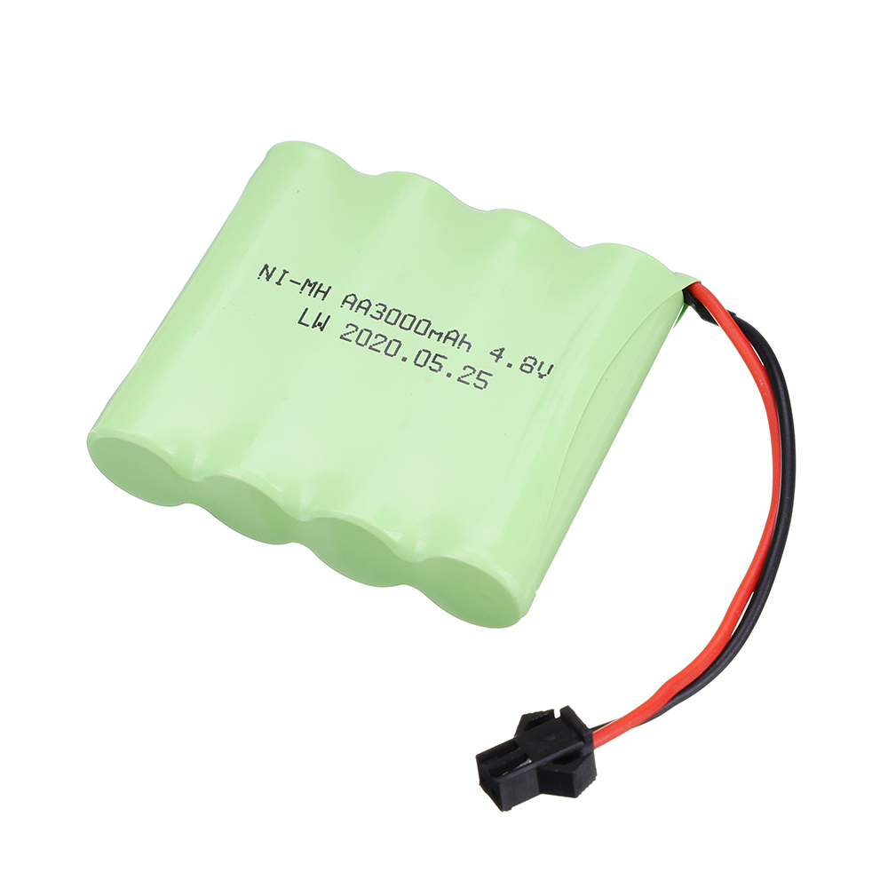 충전식 NiMH 4.8V 3000mAh 배터리 팩 AA - Rc Hobby Tank 리뷰 및 가격