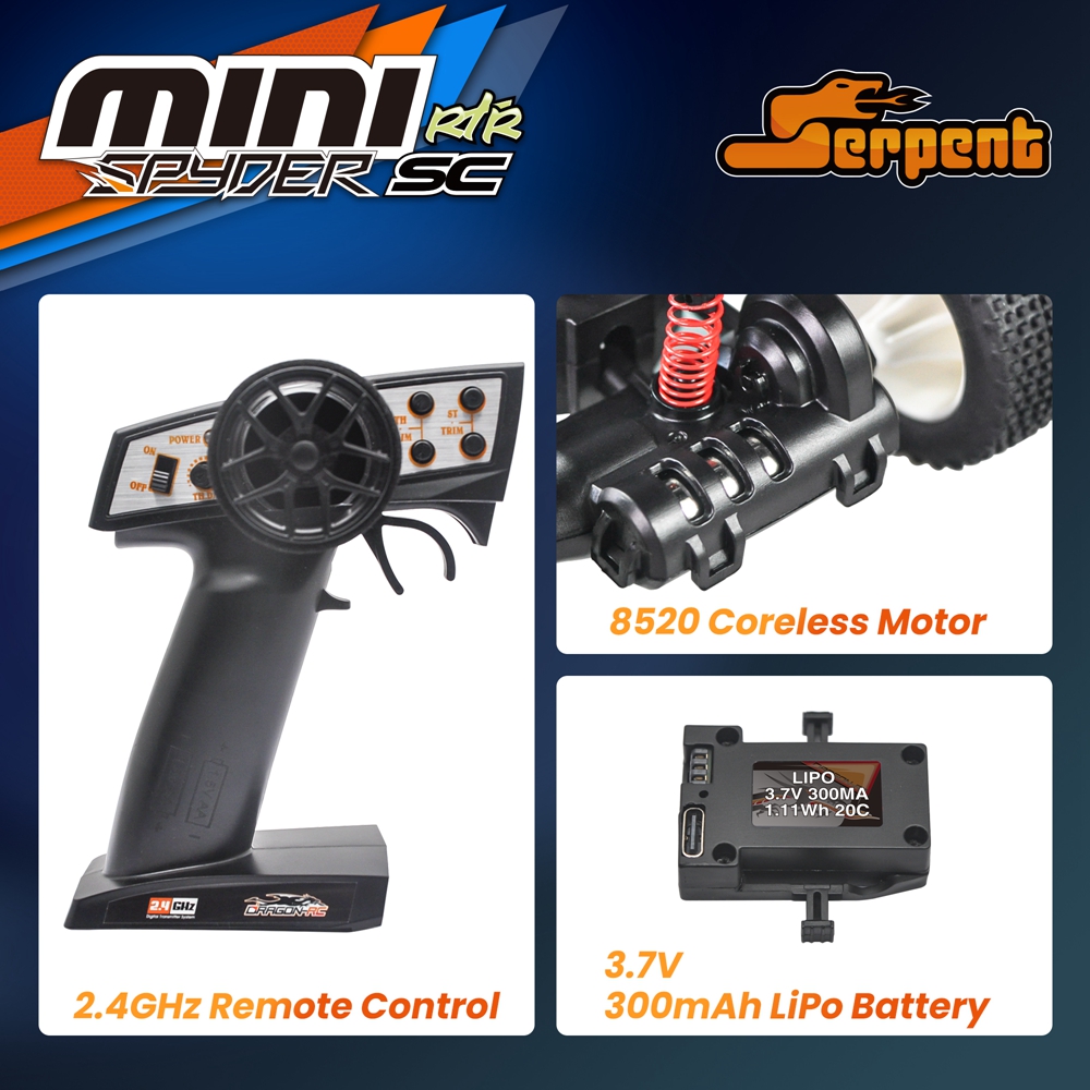 1/24 세르펜트 미니 RC카 자이로 탑재 2.4GHz - Rc Hobby World 리뷰 및 가격