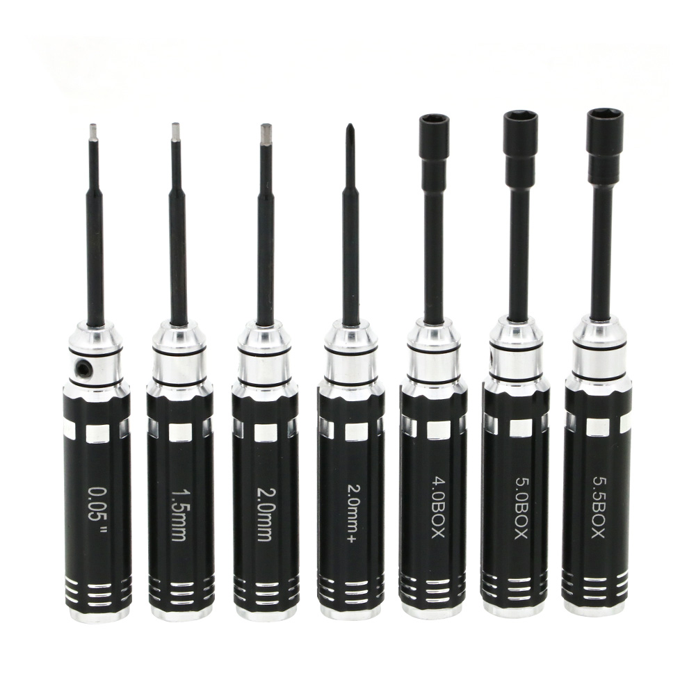 7PCS 짧은 손잡이 RC 육각 드라이버 너트 드라이버 - Rc Hobby Electric Screwdriver 리뷰 및 가격