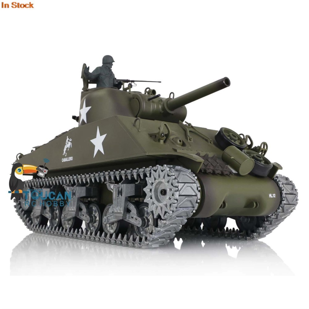 헹롱 1/16 커스텀 7.0 M4A3 셔먼 RC 탱크  - Rc Hobby Tank 리뷰 및 가격
