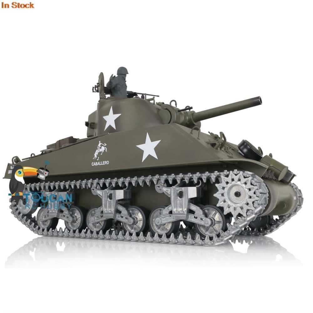 헹롱 1/16 커스텀 7.0 M4A3 셔먼 RC 탱크  - Rc Hobby Tank 리뷰 및 가격