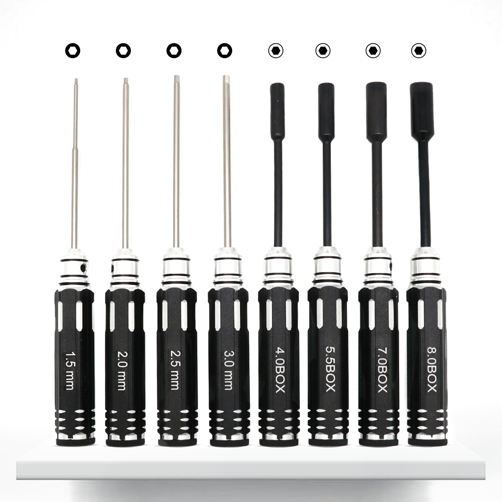 RC 육각 드라이버 세트 - 16pcs 육각 알렌 스크 - Rc Hobby Electric Screwdriver 리뷰 및 가격