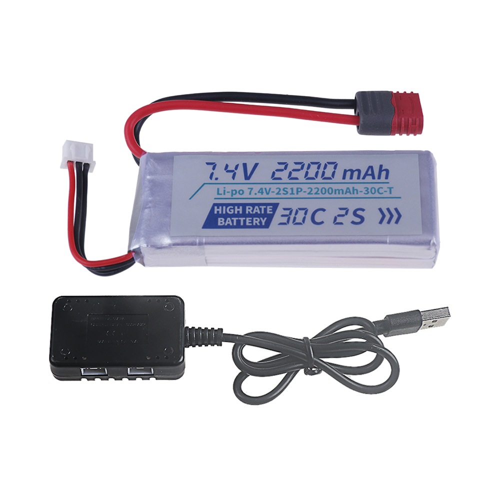 T 플러그 고속 30C 2200mah 7.4V 리포 배 - Hobby Rc Quadcopters 리뷰 및 가격