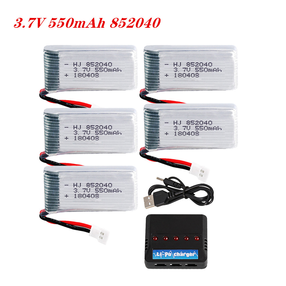 3.7V 550mAh 25C 리포 배터리 852040  - Hobby Rc Quadcopters 리뷰 및 가격