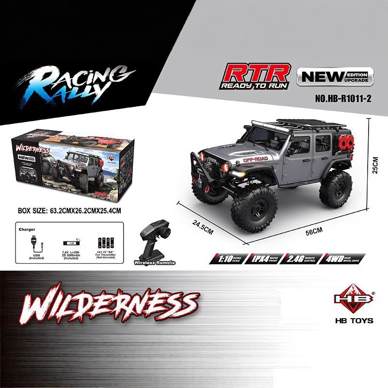 HB 1/10 4륜구동 R1011 신형 업그레이드 랭글 - Rc Hobby World 리뷰 및 가격