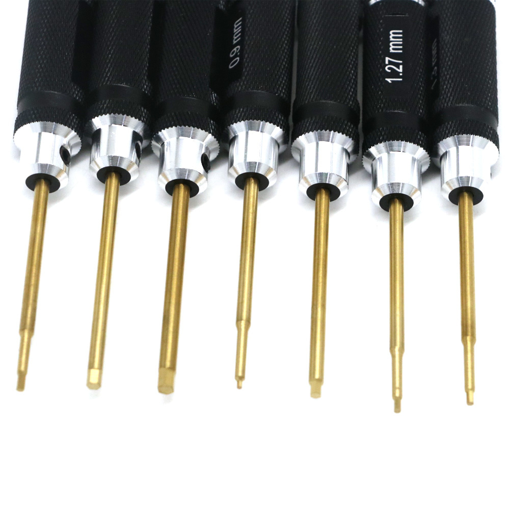 티타늄 도금 미니 정밀 육각 드라이버 도구 세트, 알렌 - Rc Hobby Electric Screwdriver 리뷰 및 가격